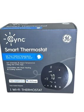 NIB GE Cync Smart Thermostat